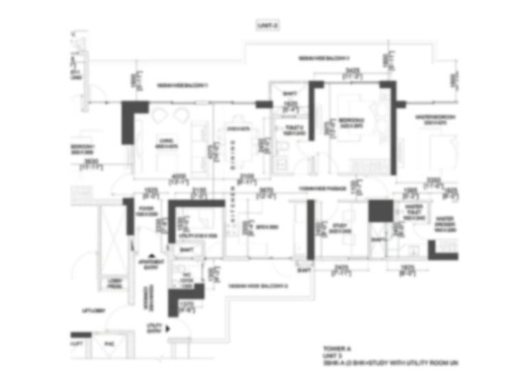 5 BHK Floor Plan